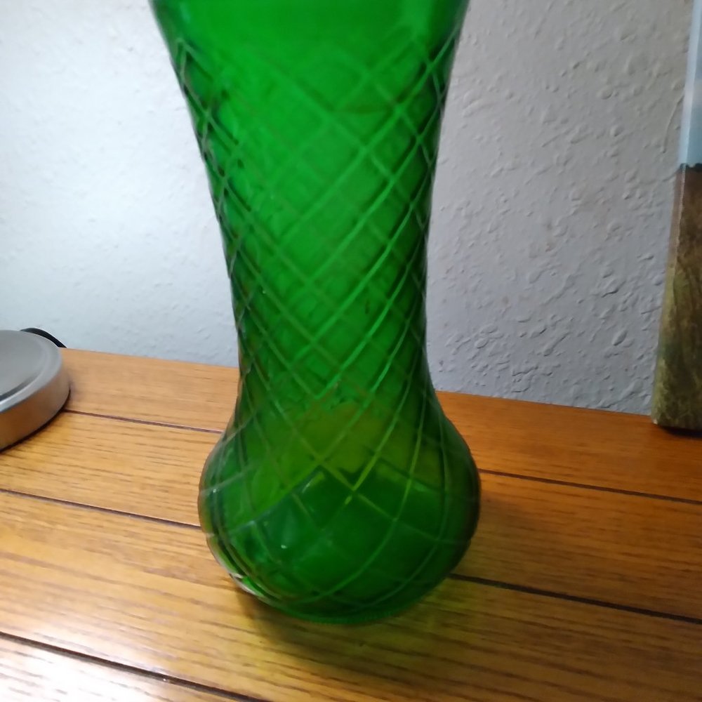 Hoosier vintage glass vase